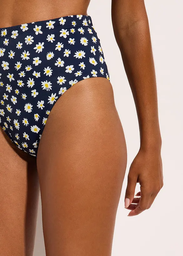Slip per bikini con effetto modellante medio (pacco da 2), bonprix