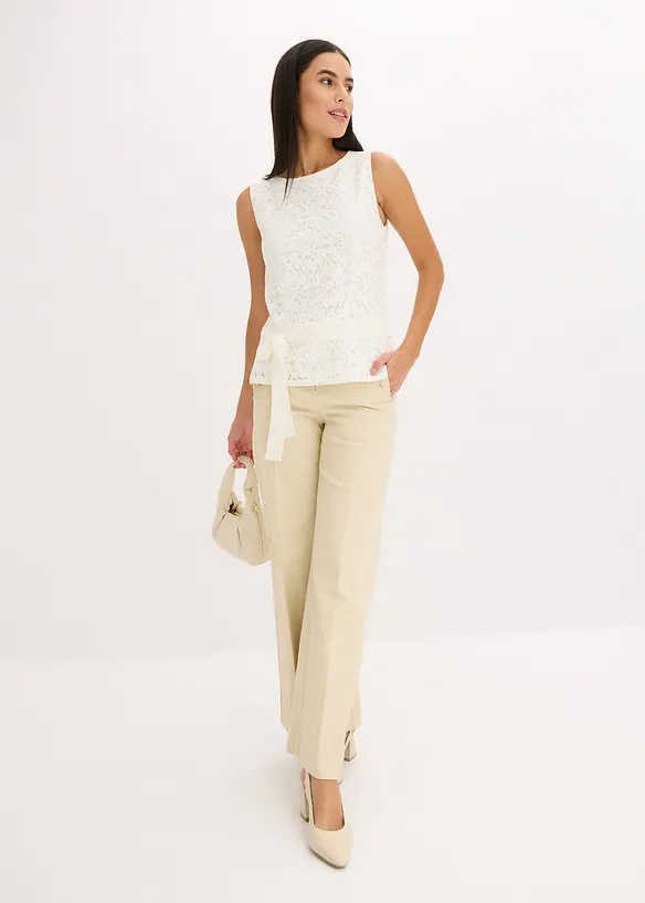 Top in pizzo, bonprix