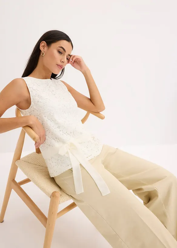 Top in pizzo, bonprix
