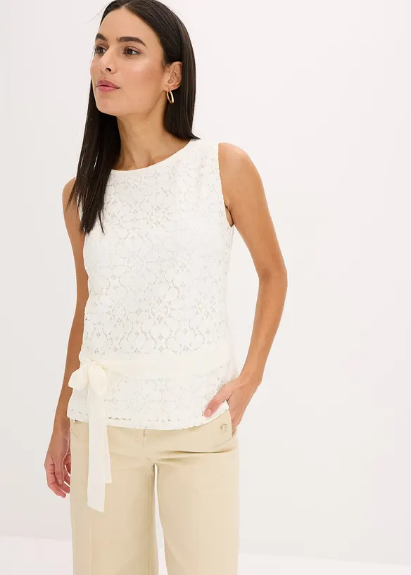 Top in pizzo, bonprix