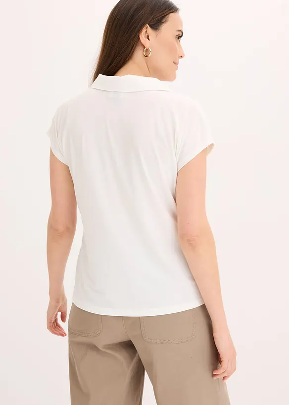 Polo con pizzo, bonprix