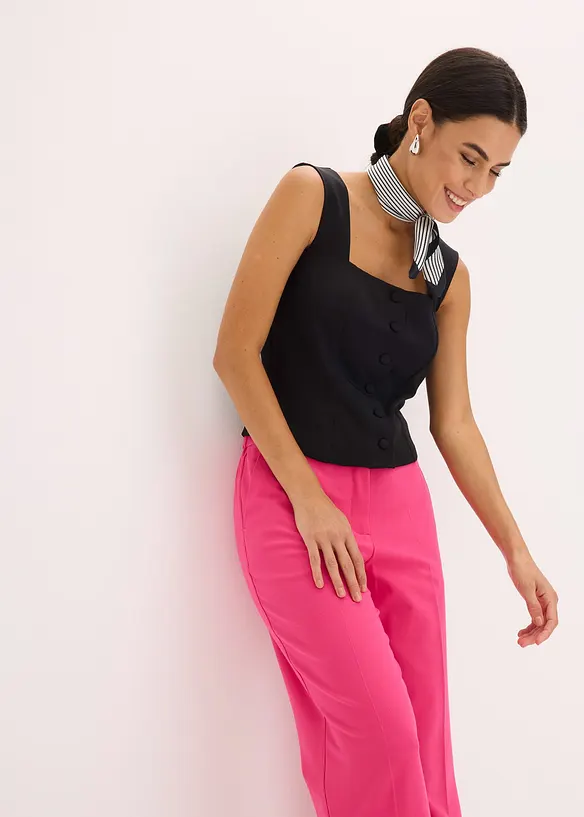 Pinocchietti a matita con spacco, bonprix