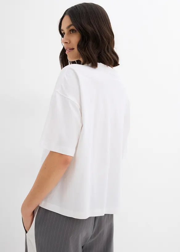 T-shirt in puro cotone biologico, bonprix