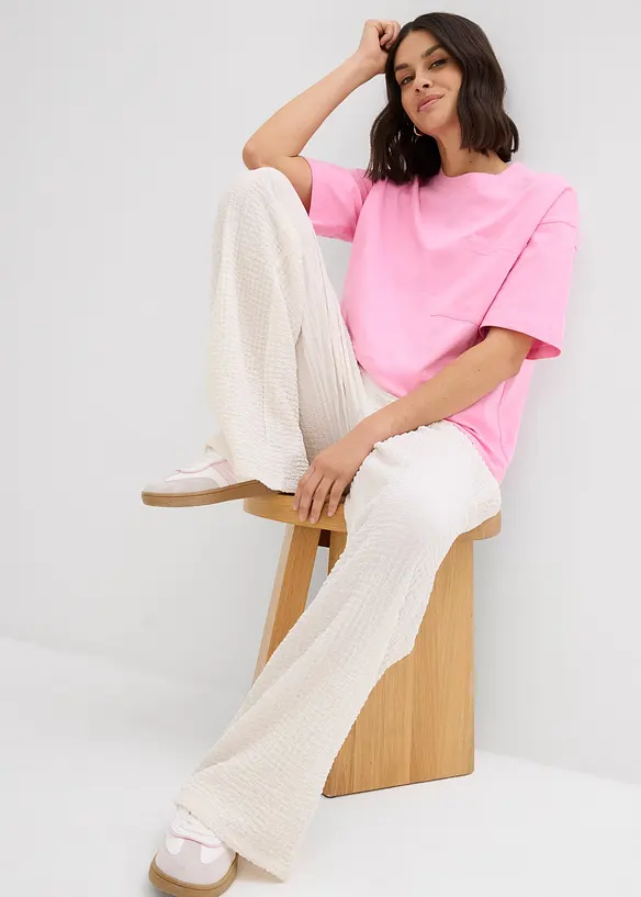 T-shirt in puro cotone biologico, bonprix