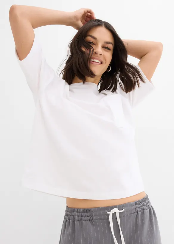 T-shirt in puro cotone biologico, bonprix