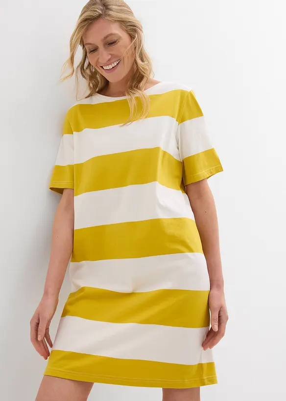 Abito boxy in puro cotone biologico, bonprix