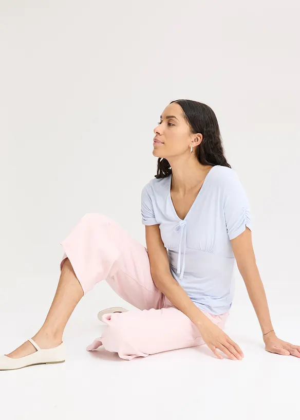 Maglia con arricciatura, bonprix