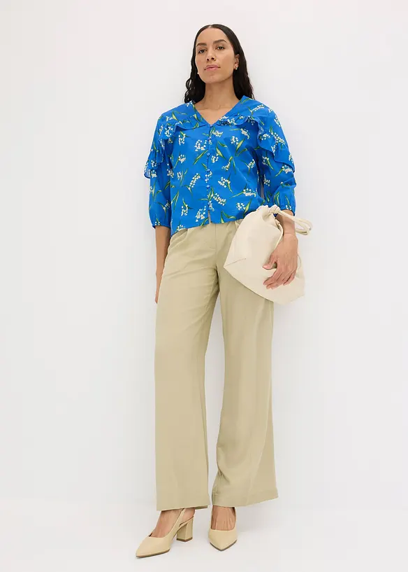 Blusa in puro cotone, bonprix