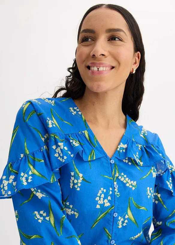 Blusa in puro cotone, bonprix