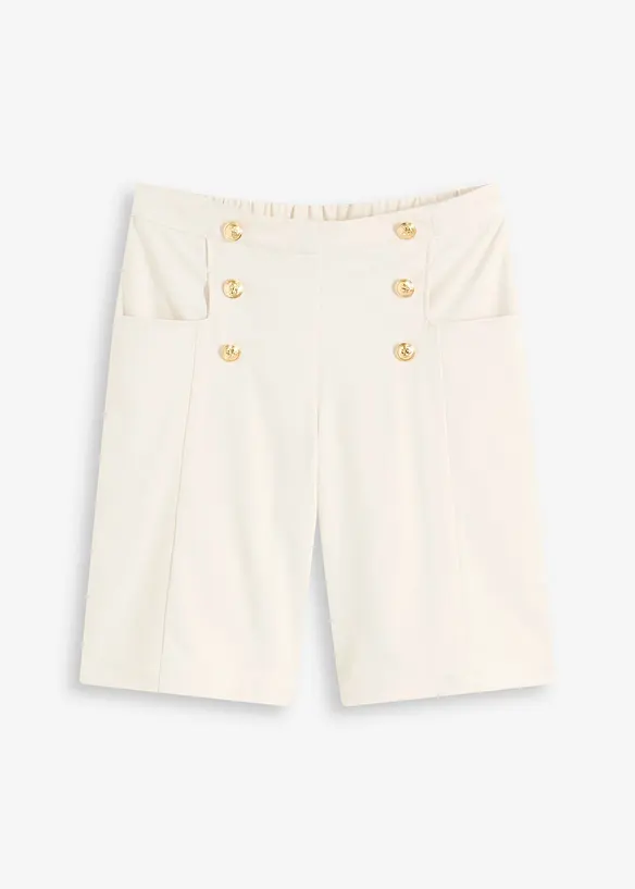 Bermuda con bottoni decorativi, bonprix