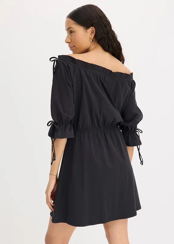Abito di jersey con spalle scoperte, bonprix