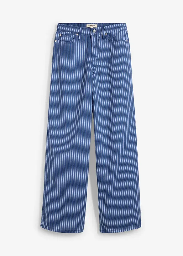 Pantaloni in twill di puro cotone, bonprix
