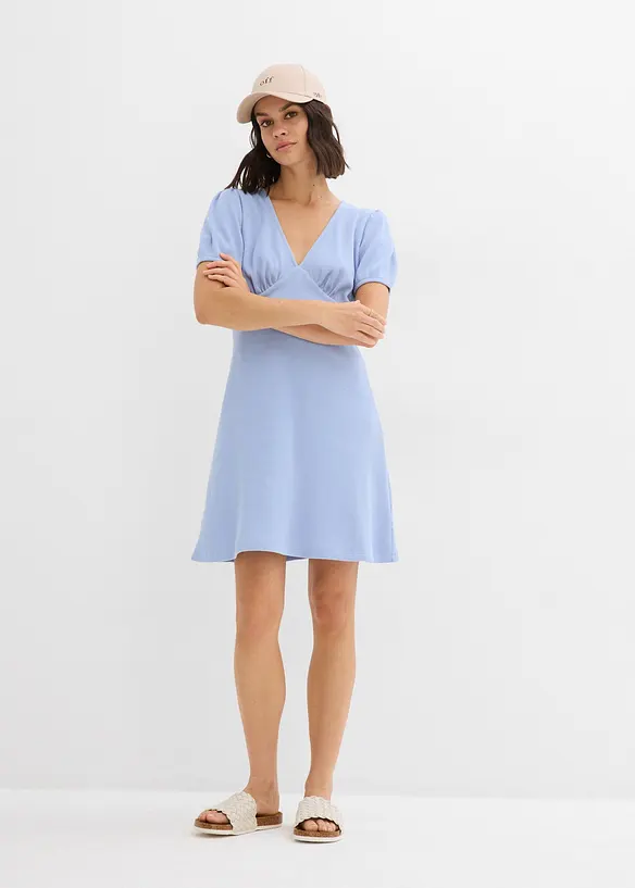 Abito in maglina di puro cotone, bonprix