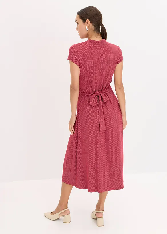 Abito midi in misto viscosa, bonprix