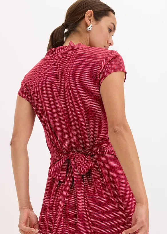 Abito midi in misto viscosa, bonprix
