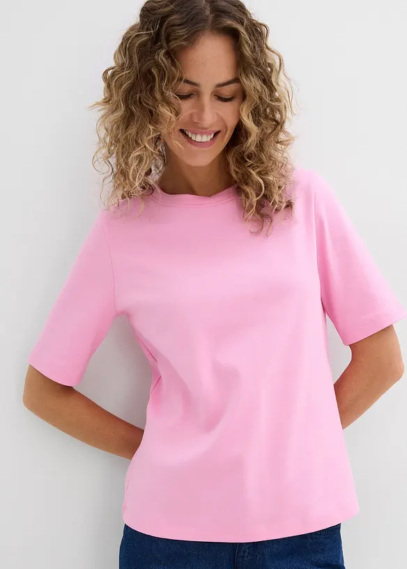 T-shirt in puro cotone biologico, bonprix