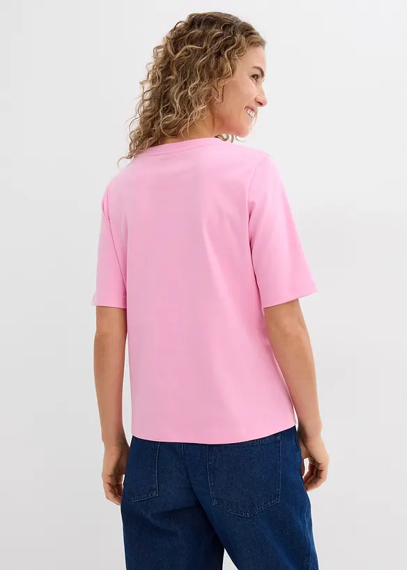 T-shirt in puro cotone biologico, bonprix