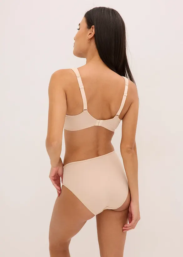 Reggiseno con coppe preformate ricamate, bonprix