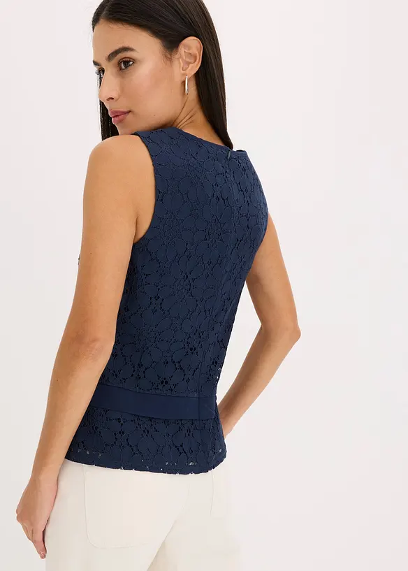 Top in pizzo, bonprix