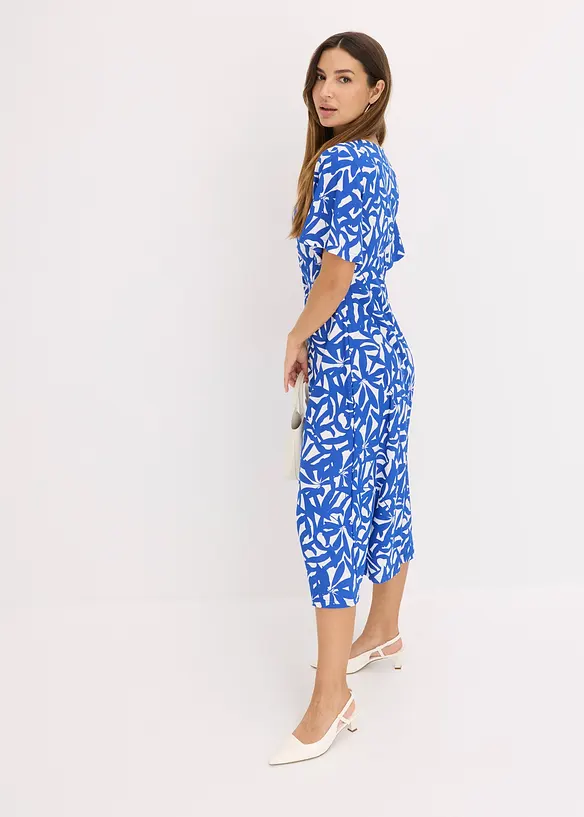 Abito di jersey con arricciatura, bonprix