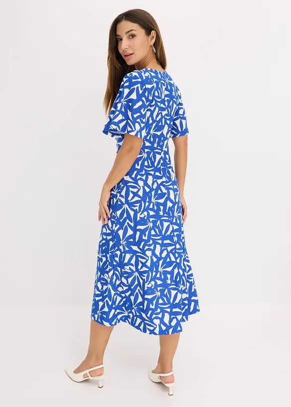 Abito di jersey con arricciatura, bonprix