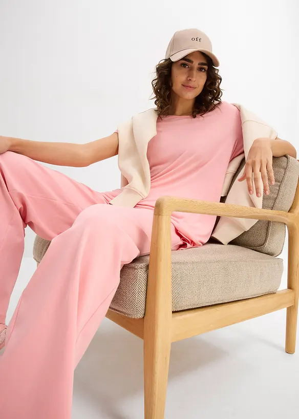 Maglia lunga in viscosa morbida, bonprix