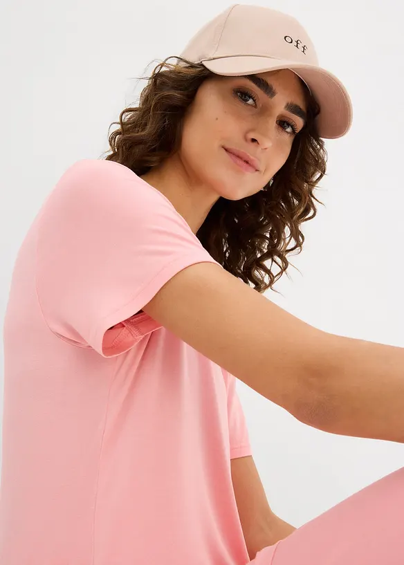 Maglia lunga in viscosa morbida, bonprix