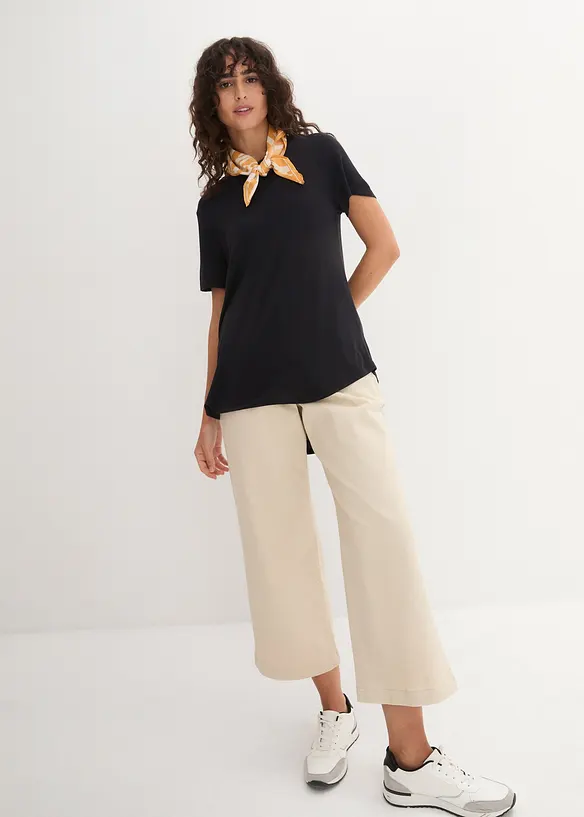 Maglia lunga in viscosa morbida, bonprix