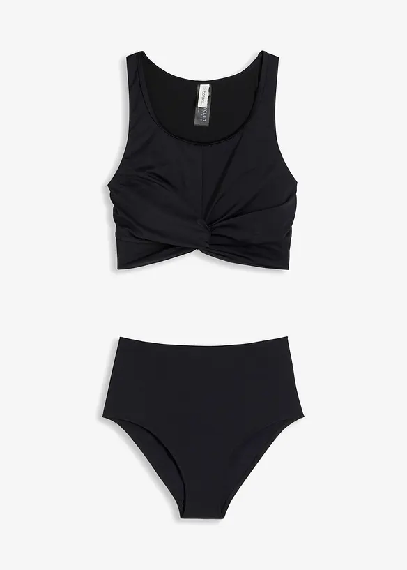 Bikini a bustier (set 2 pezzi) in poliammide riciclata, bonprix