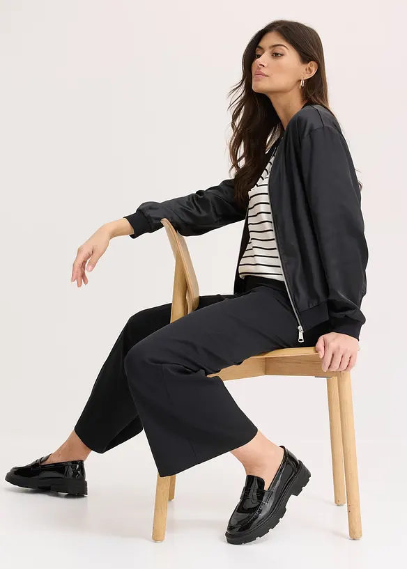 Bomber in satin, bonprix