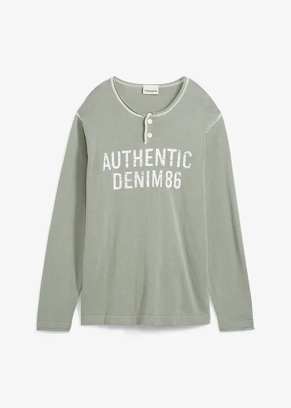 Maglione in filato fine di puro cotone, bonprix