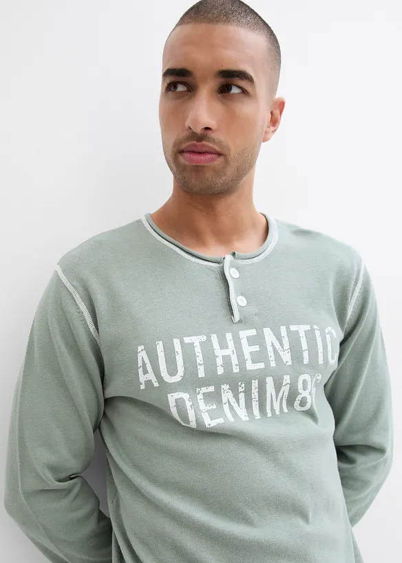 Maglione in filato fine di puro cotone, bonprix