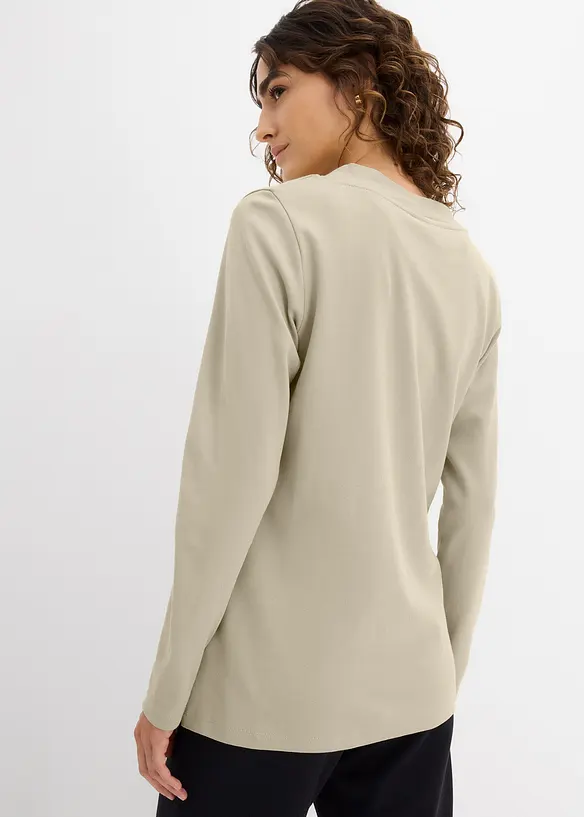 Cardigan in jersey di puro cotone biologico, bonprix