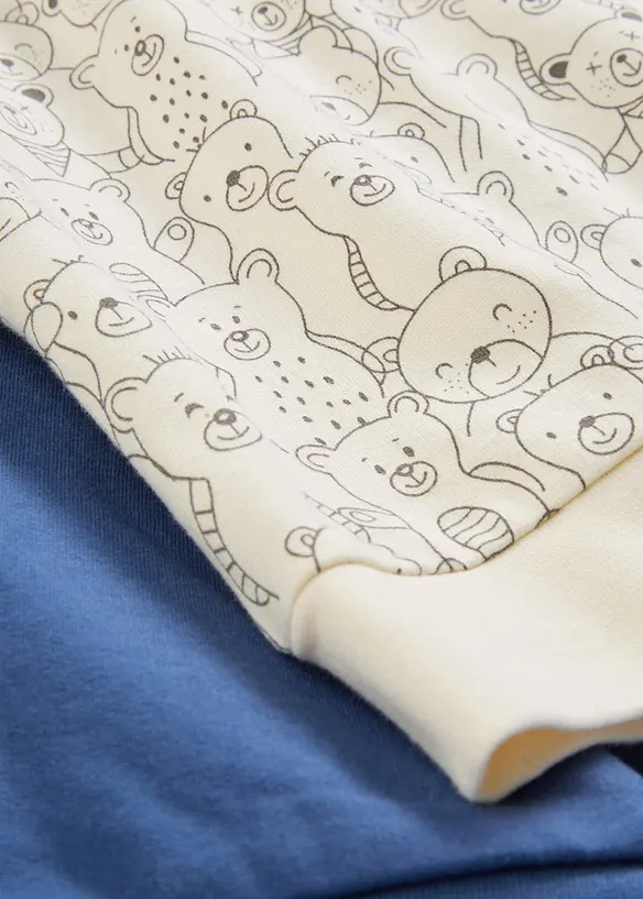 Felpa in puro cotone biologico (pacco da 2), bonprix