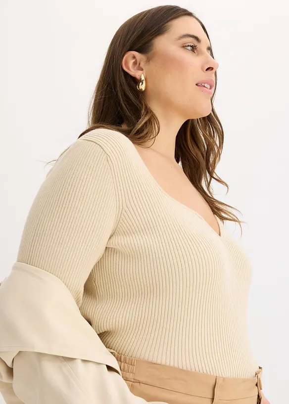 Maglione in filato fine, bonprix