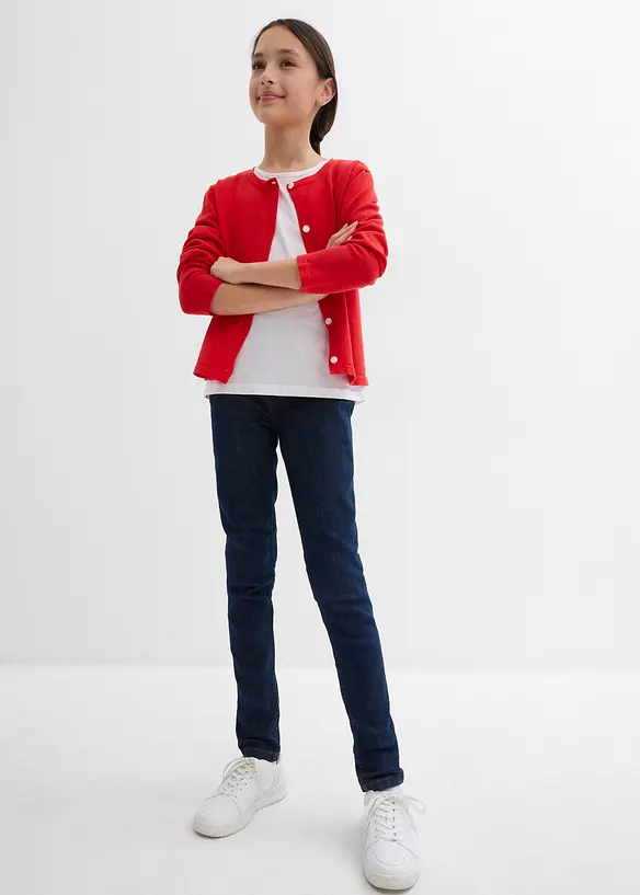 Jeggings mid waist, bonprix