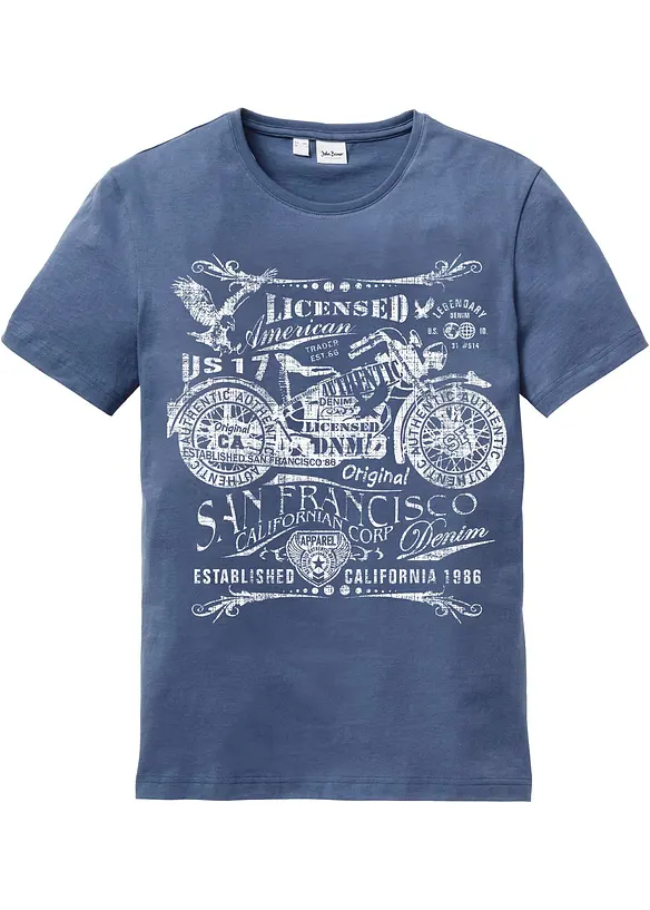 T-shirt in puro cotone, bonprix