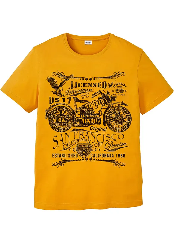 T-shirt in puro cotone, bonprix