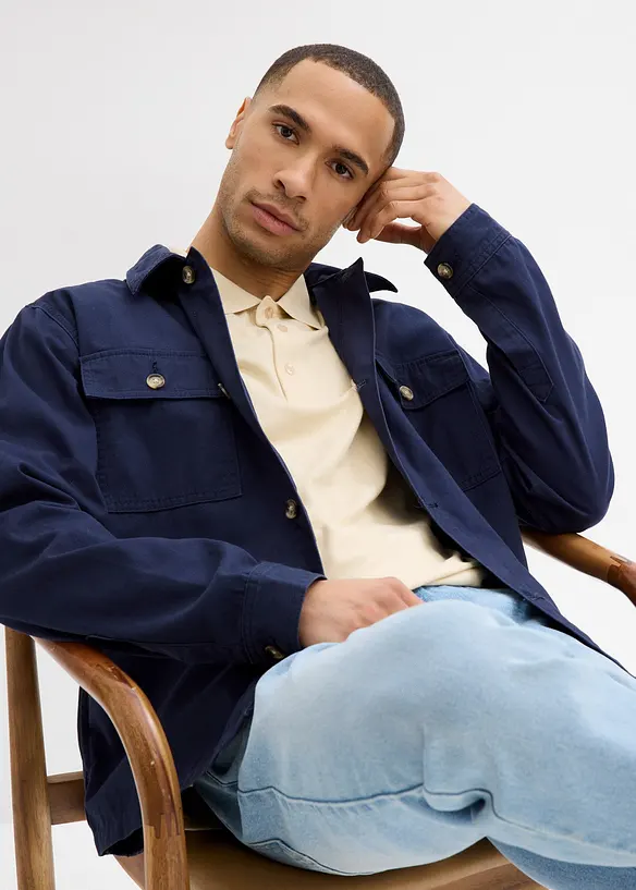 Giacca da mezza stagione in twill, loose fit, bonprix