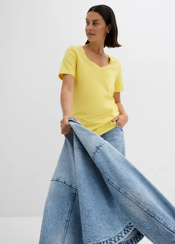 T-shirt con cotone biologico, bonprix