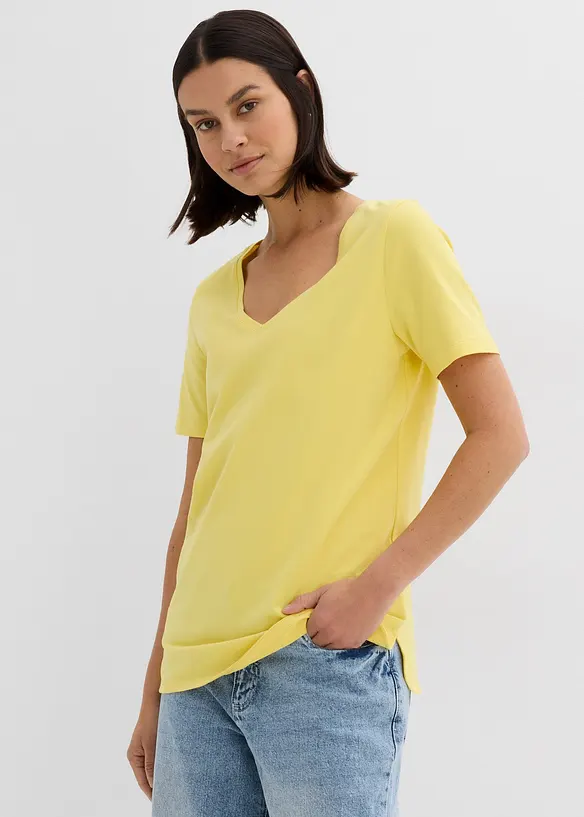 T-shirt con cotone biologico, bonprix