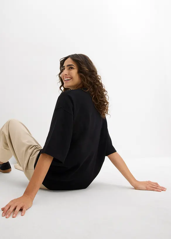 Maglia in misto viscosa fluente, bonprix