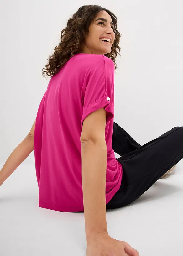 Maglia in misto viscosa fluente, bonprix