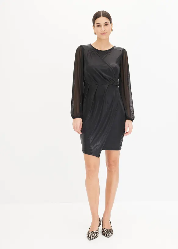 Miniabito con drappeggio, bonprix