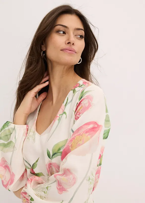 Abito midi fantasia, bonprix