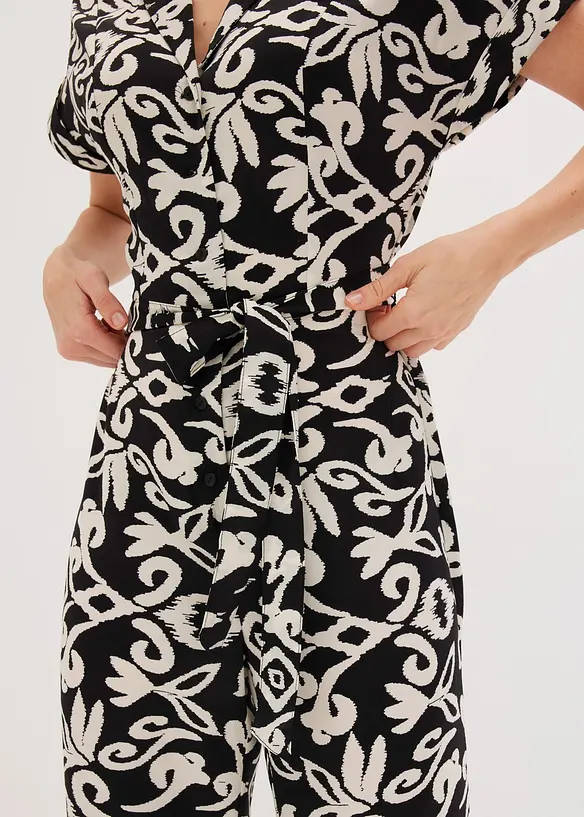Tuta elegante in fine satin, bonprix