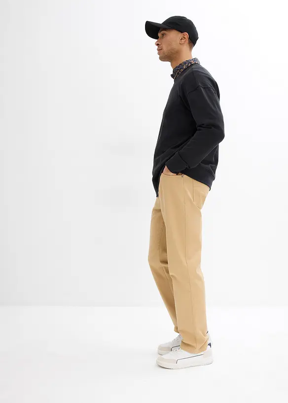 Pantaloni elasticizzati classic fit, straight, bonprix