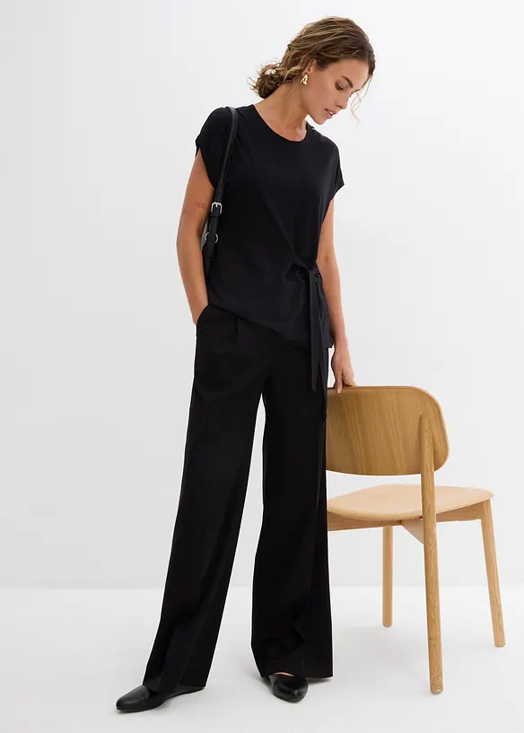 Maglia in morbido tessuto misto viscosa, bonprix