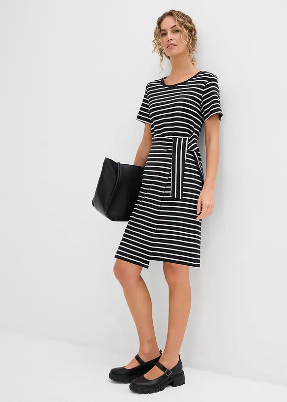 Abito in jersey di puro cotone, bonprix