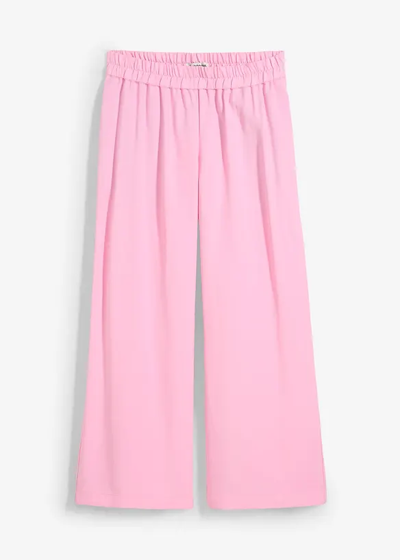 Pantaloni culotte in misto viscosa morbido, bonprix
